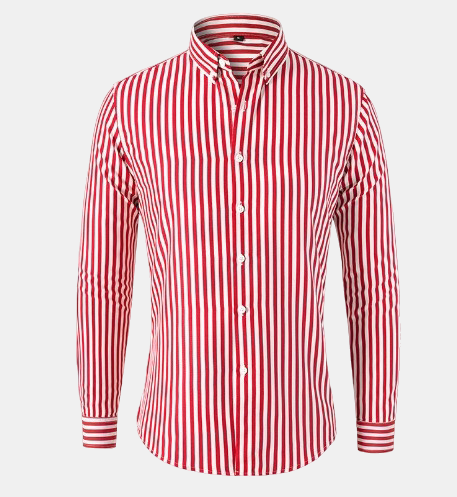 Alejandro - Camisa Elegante de Rayas