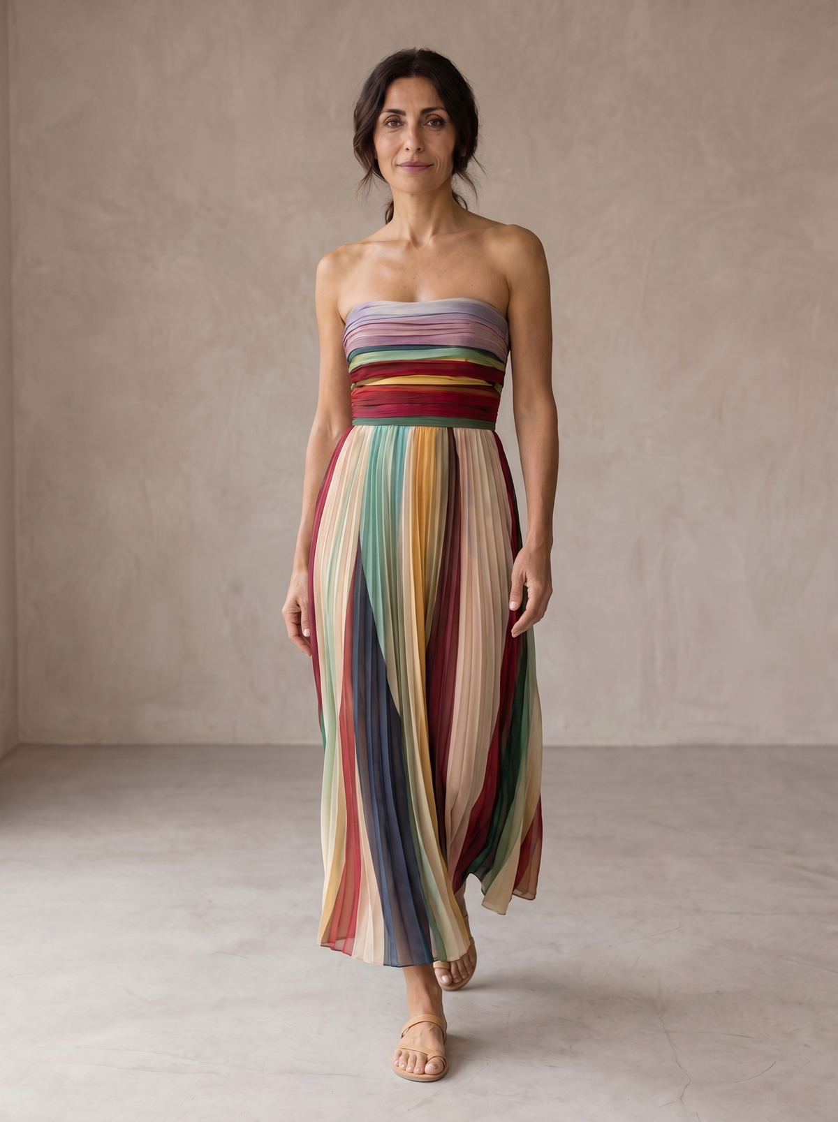 Evelyn - vestido largo elegante