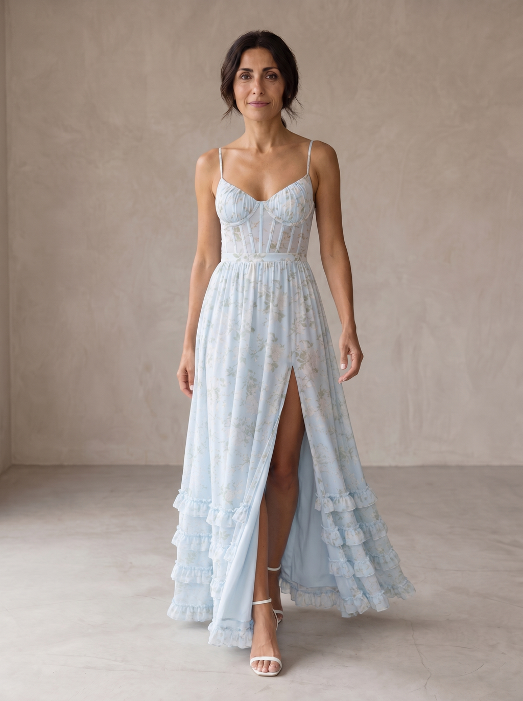 Violetta - vestido abierto en pierna