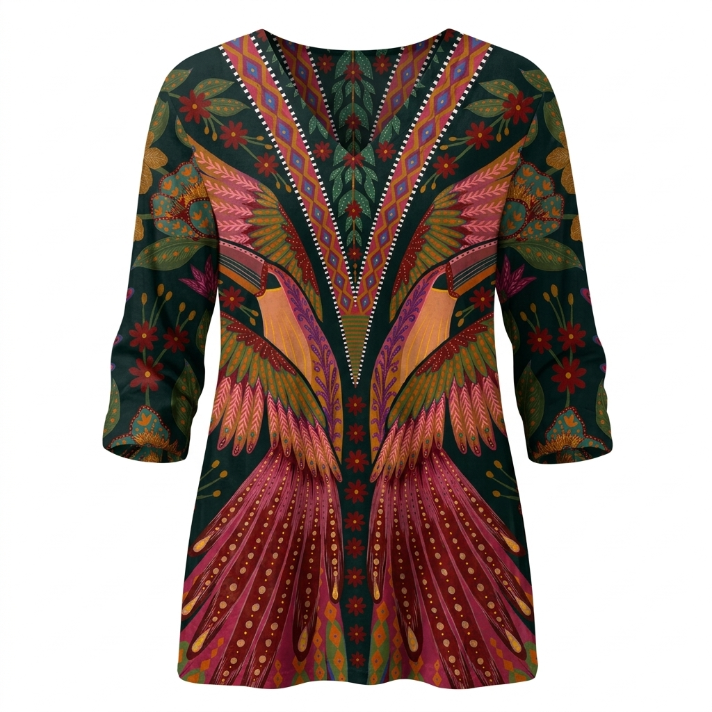 Mila - Lange Bluse