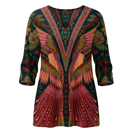Mila - Lange Bluse