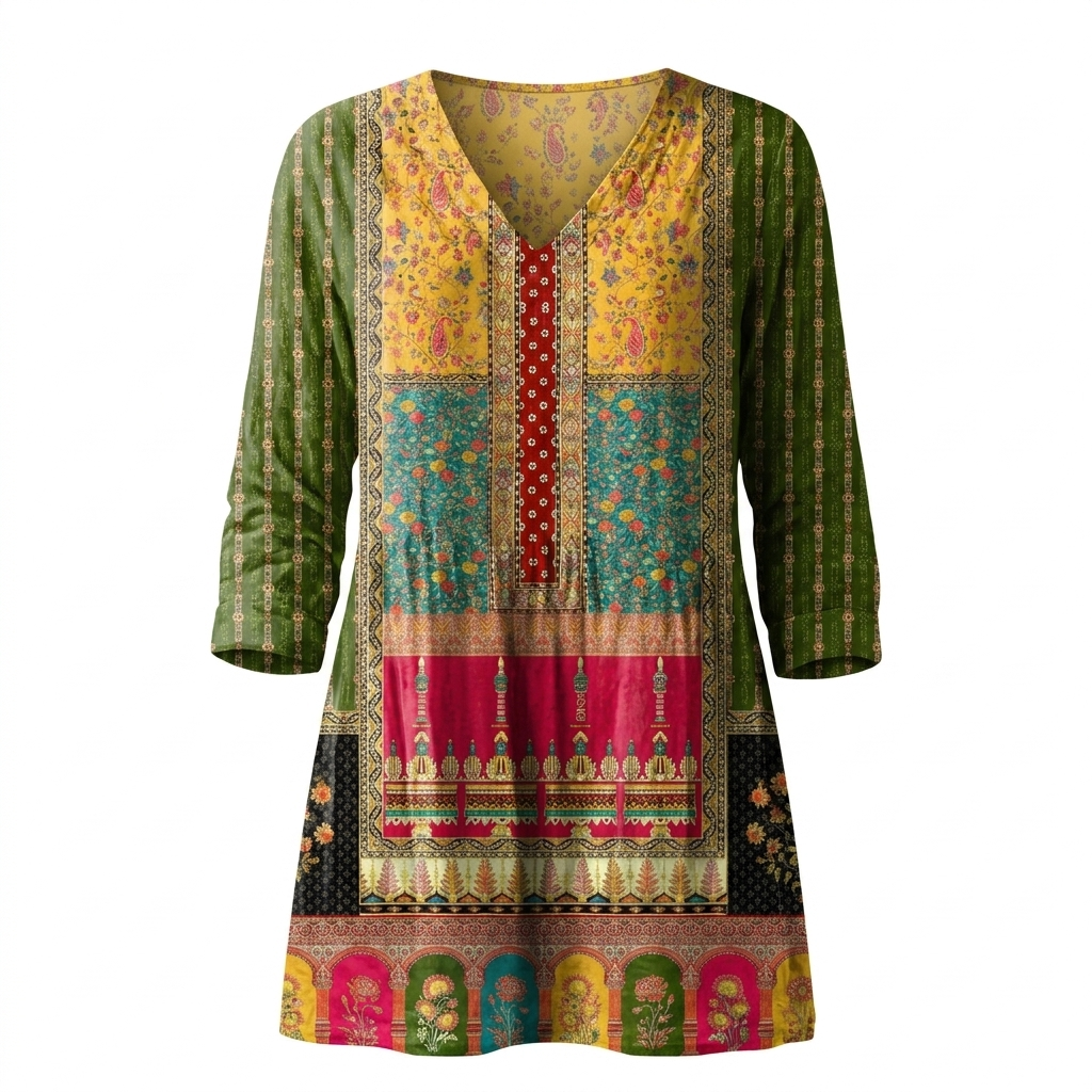 Nyla - Lange Bluse