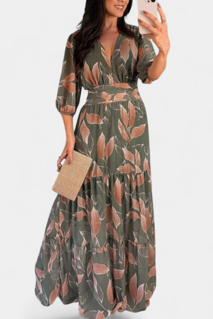 Aísha - Vestido Largo Floral