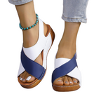 Ava - Sandalias de cuña cómodas