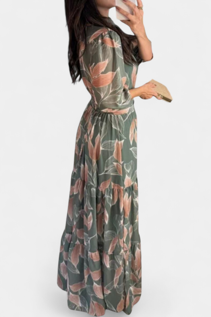 Aísha - Vestido Largo Floral