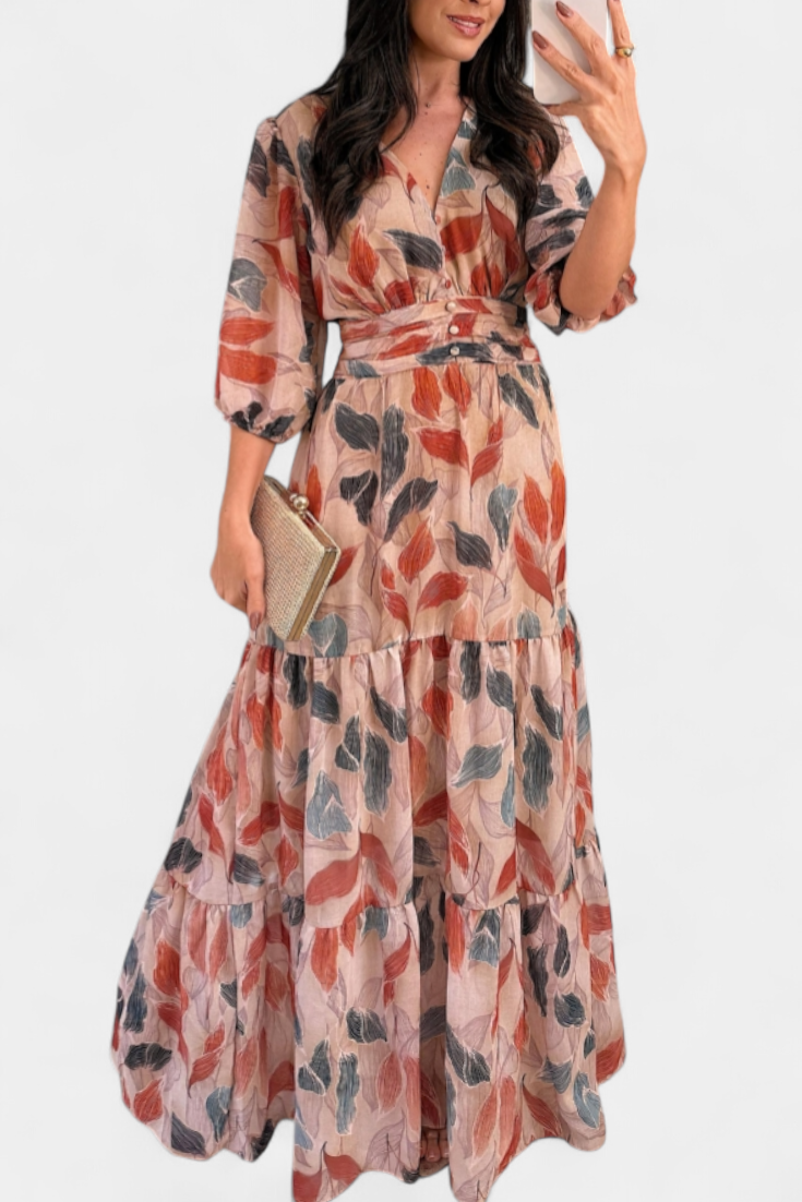 Aísha - Vestido Largo Floral
