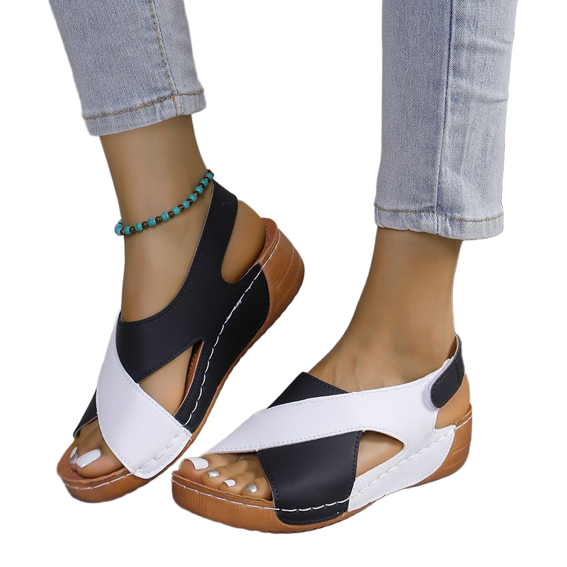 Ava - Sandalias de cuña cómodas