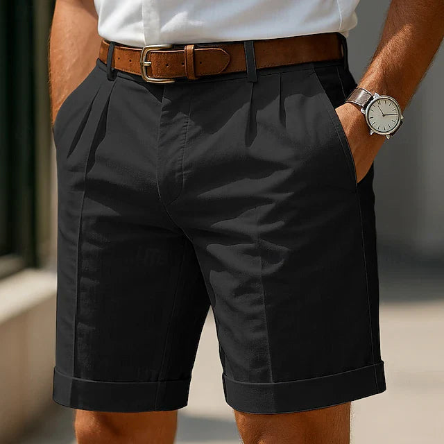 Varel - Bermudas de verano con pliegues