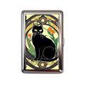 Gato Vitral — Cartera de Lata