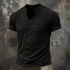 Alex — Camiseta Vintage con Cuello en V