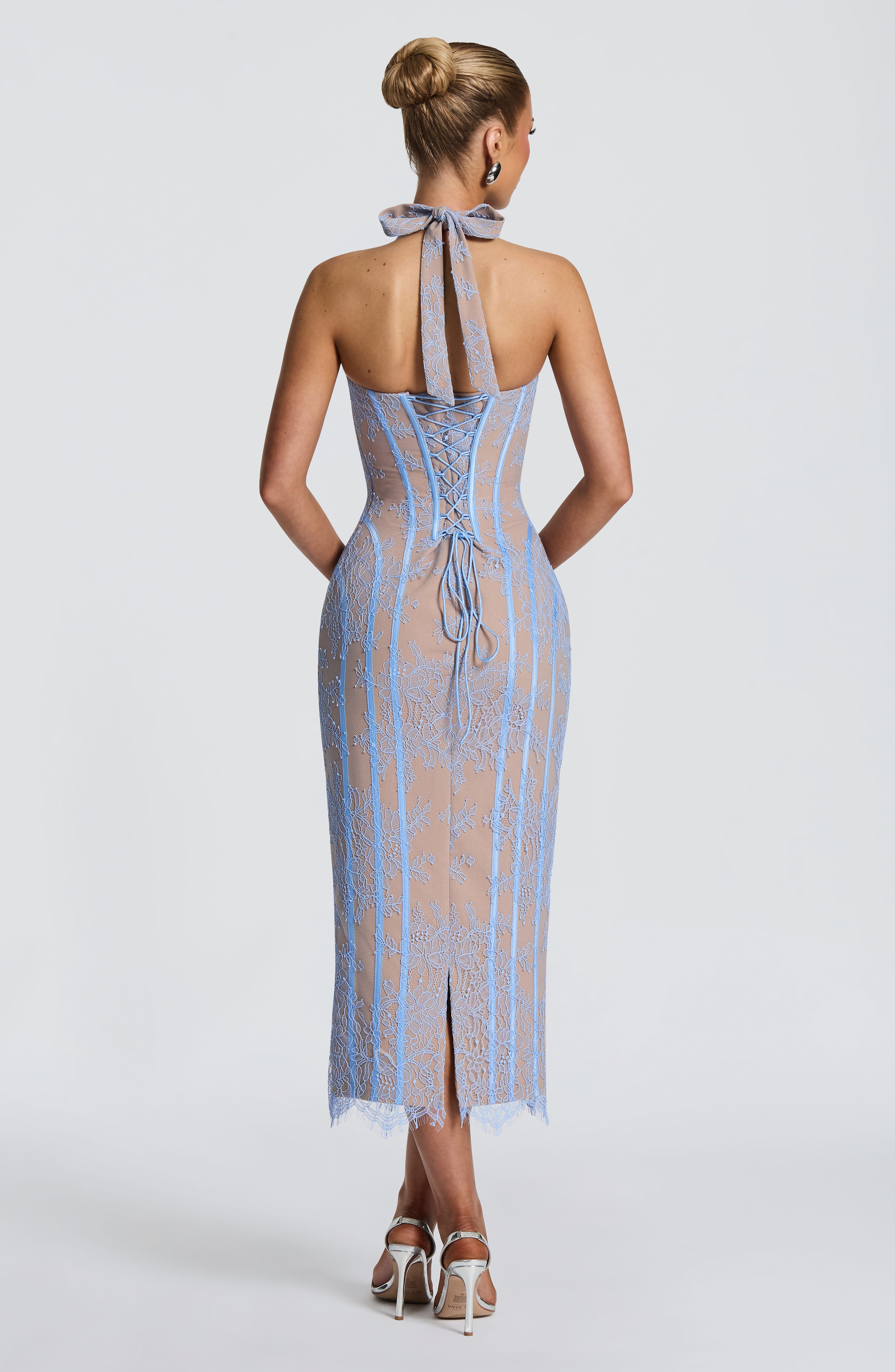 Rosa — Vestido Maxi con Corsé