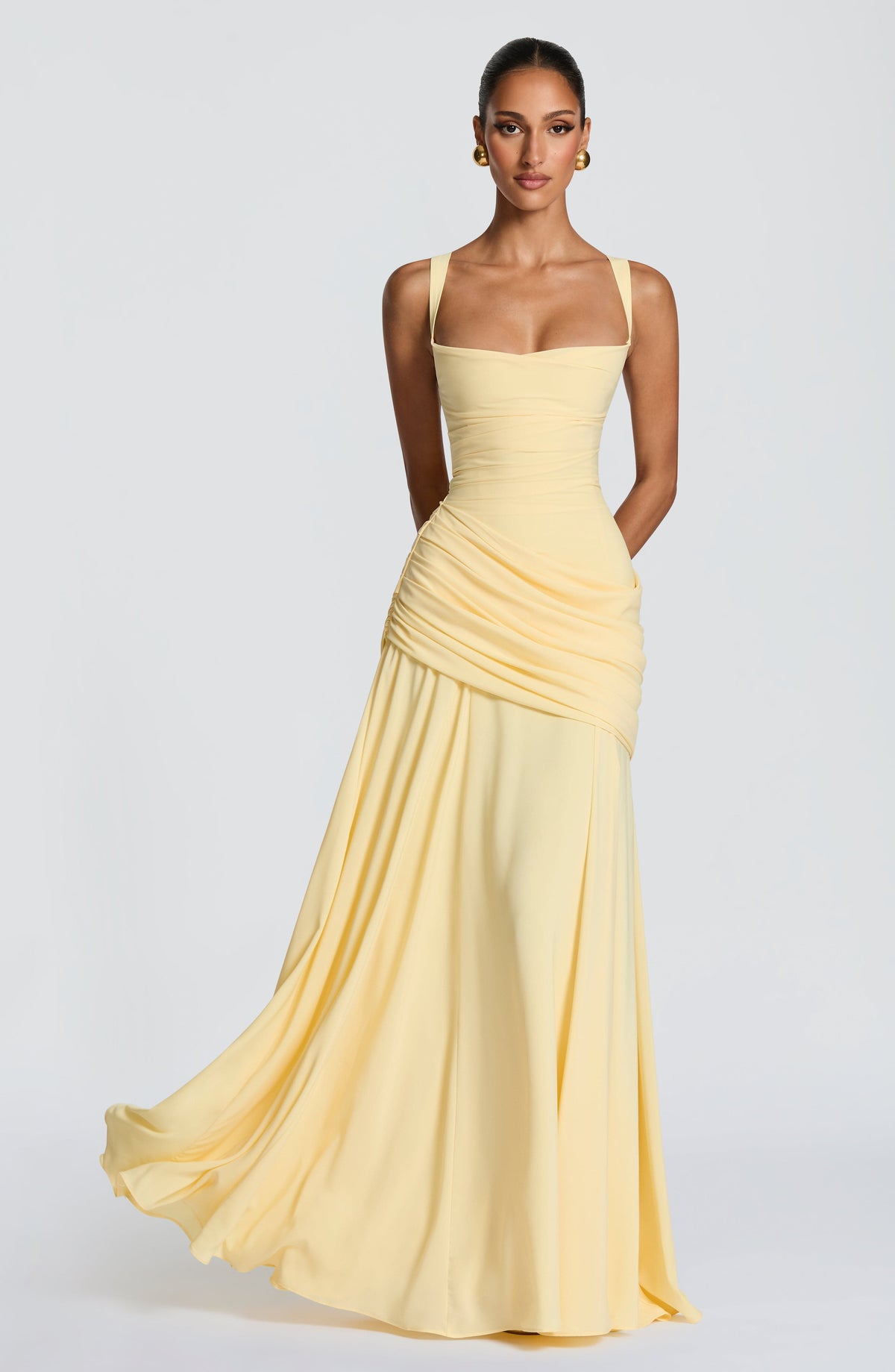 Sarah — Vestido Maxi Fluido