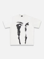 Kohl — Camiseta Oversize Gráfica Lágrimas