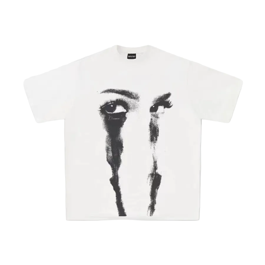 Kohl — Camiseta Oversize Gráfica Lágrimas