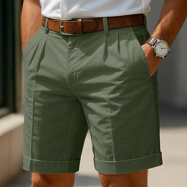 Varel - Bermudas de verano con pliegues