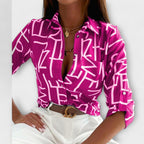 Laura - Blusa con cuello clásico