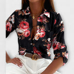 Laura - Blusa con cuello clásico