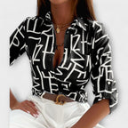 Laura - Blusa con cuello clásico