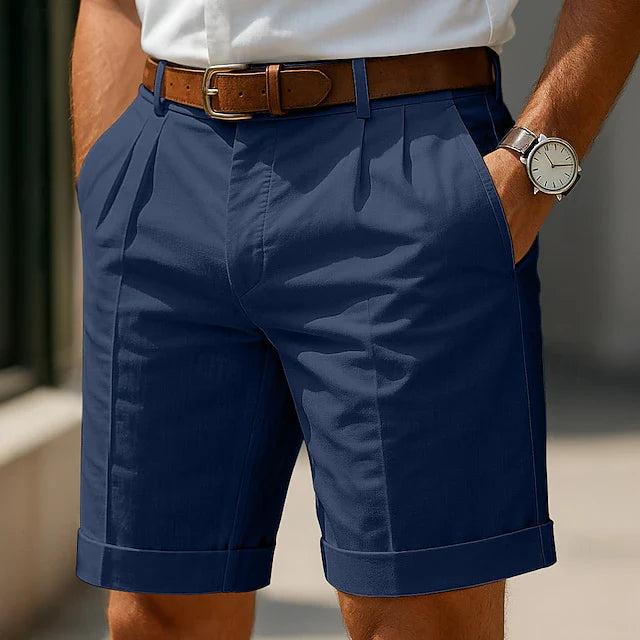 Varel - Bermudas de verano con pliegues